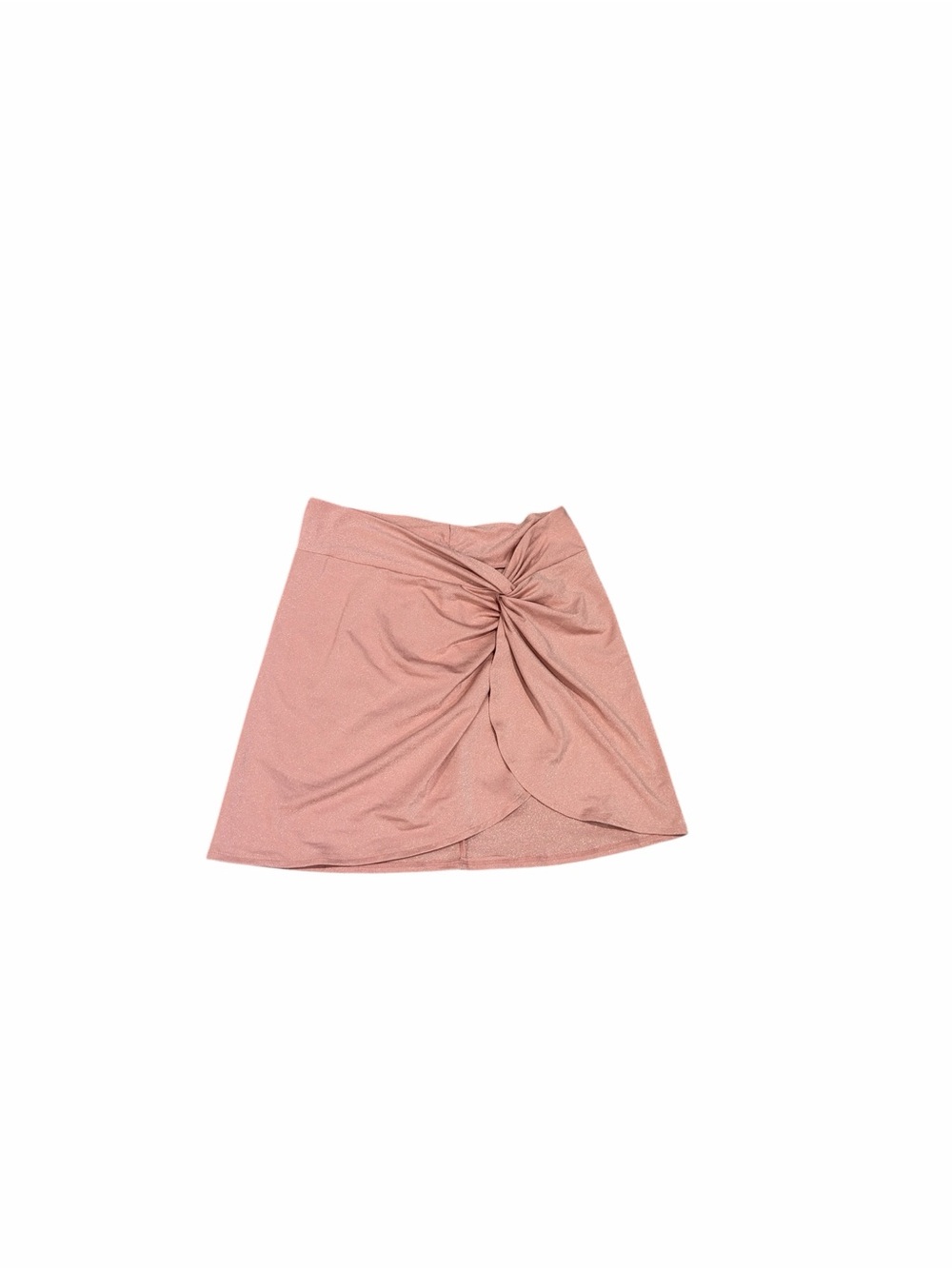 Shade & Shore Pink Sparkle Twist Skirt Cover Up - Picture 4 of 13